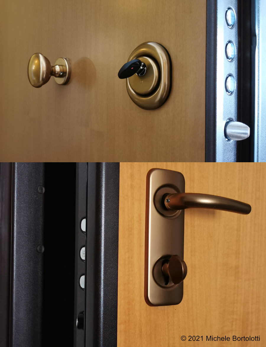 serratura – Sostituire serratura porta blindata da doppia mappa a cilindro  europeo